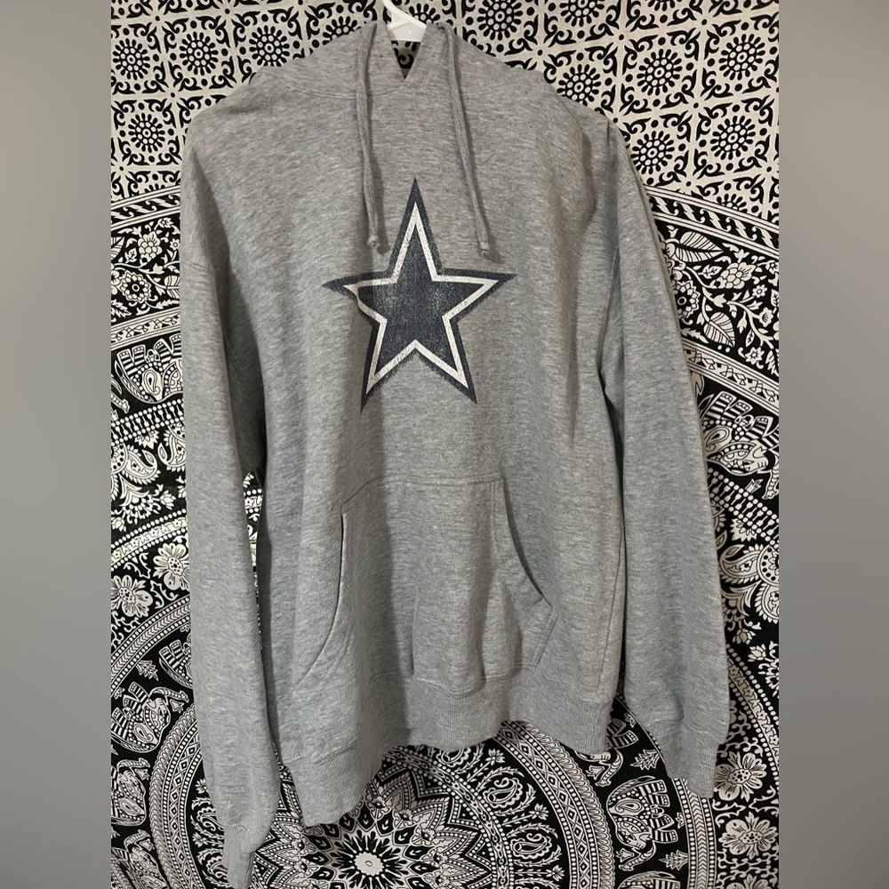 Elliott 21 Dallas Cowboys Hoodie Large Grey, Few times worn- in great condition - Picture 4 of 6